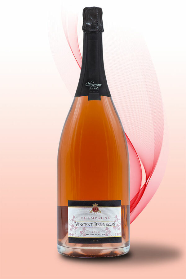 Magnum Brut Rosé - Champagne Vincent Bennezon